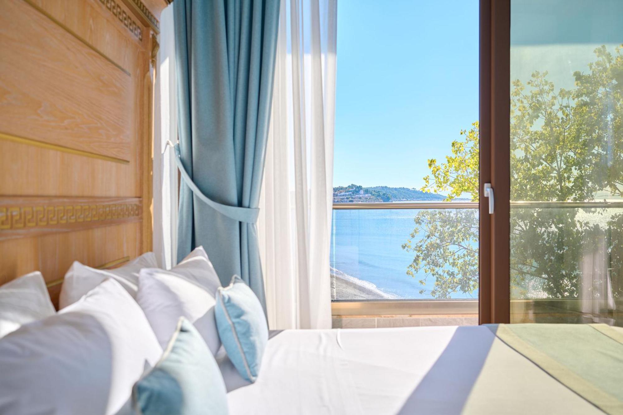 Evlogia Hotel Seafront And Anex By Greek Pride Fourka Exterior photo
